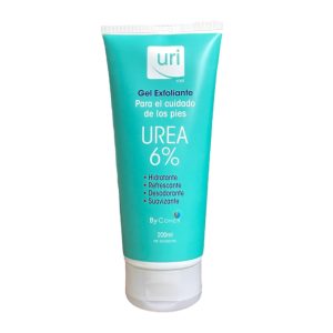 Uri Gel exfoliante para pies con Urea al 6%